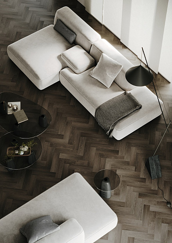 Кварцевый ламинат Fargo Herringbone Дуб Кальвадос 44-62W921 Кварцевый ламинат Fargo Herringbone Дуб Кальвадос 44-62W921